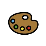 Artist Palette SVG Icon